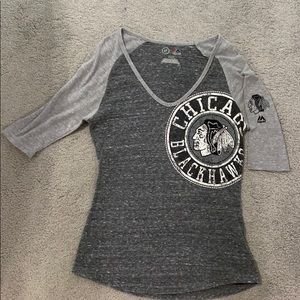 Blackhawks 3/4 shirt